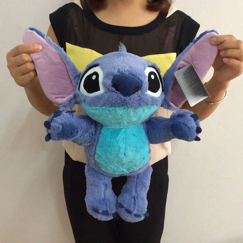 Nemokamas Pristatymas ne didesnis kaip 36 cm Disney Pliušas Žaislai Lilo & Stitch #626 Įdaryti Minkštos lėlės girl Dovana geros kokybės