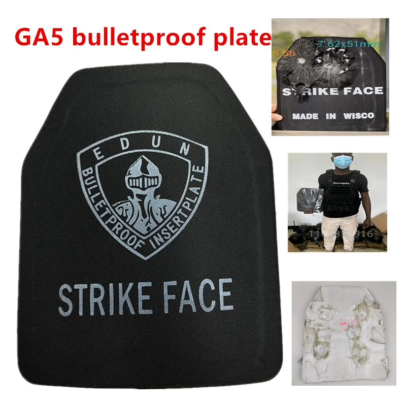 GA5 FD56 klasės bulletproof įterpti plokštės anti-ak krūtinės plieno plokštė anti-hack ir anti-stab kostiumas ventiliatorius taktinis vest 1pc