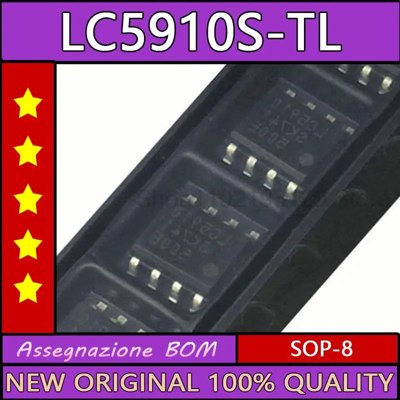 5VNT LC5910S-TL LC5910 LC5910 sop-8 Naujas originalus ic chip sandėlyje
