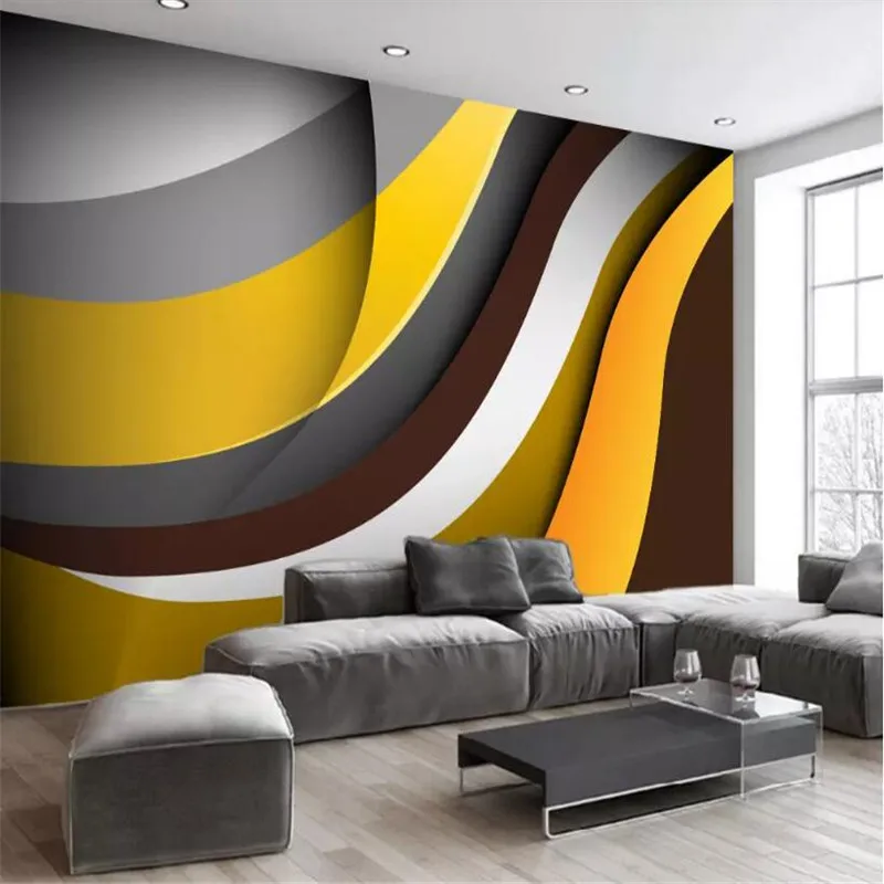 Abstrakčios geometrinės linijos burbulas fono sienos profesinės gamybos freskomis didmeninė tapetai freskomis pasirinktinius nuotraukų siena