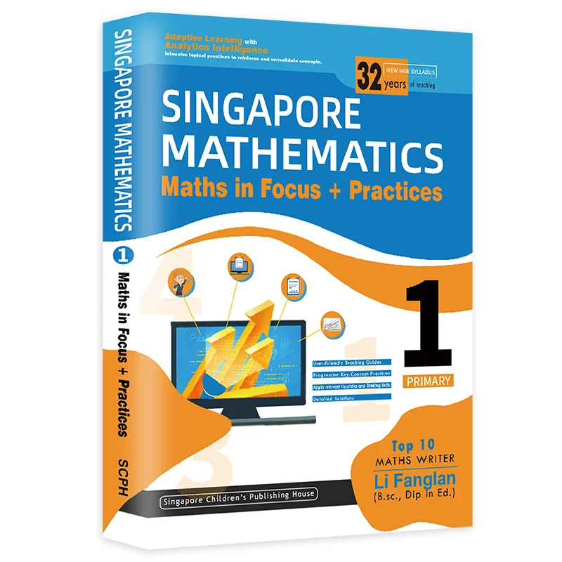 2022 Naujų Sap Matematikos Mokymosi Knyga 1 Lygio Vaikų Singapūras Pradinės Mokyklos Matematikos Vadovėlis Švietimo Knygų Nuotrauka 0 