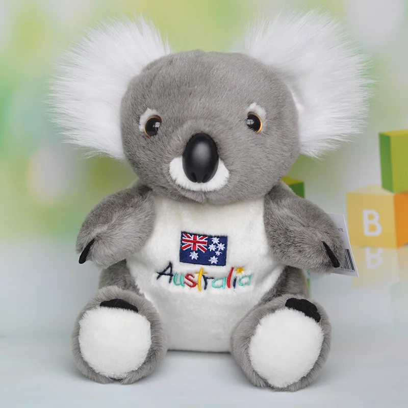 aukštos kokybės prekių mielas sėdi koala 27cm pliušinis žaislas kalėdų dovana d980