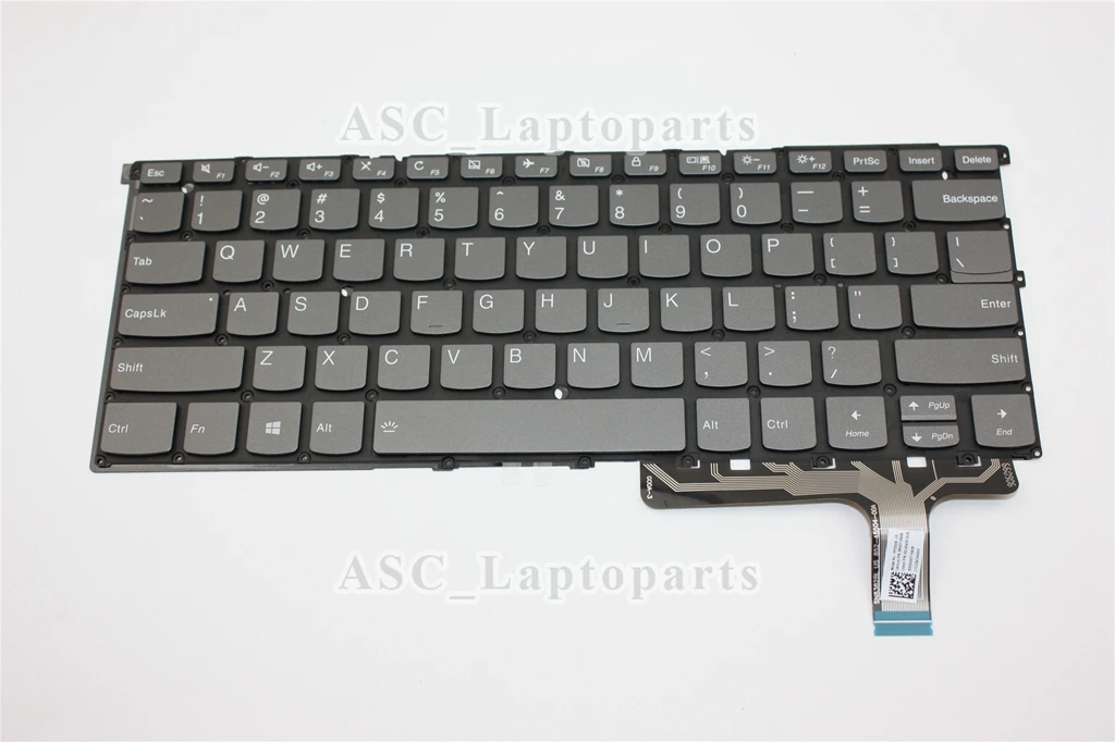 Naujas JAV QWERTY anglų Klaviatūra Lenovo Jogos S940-14IIL S940-14IWL Juoda Juoda, su APŠVIETIMU, be Rėmelio