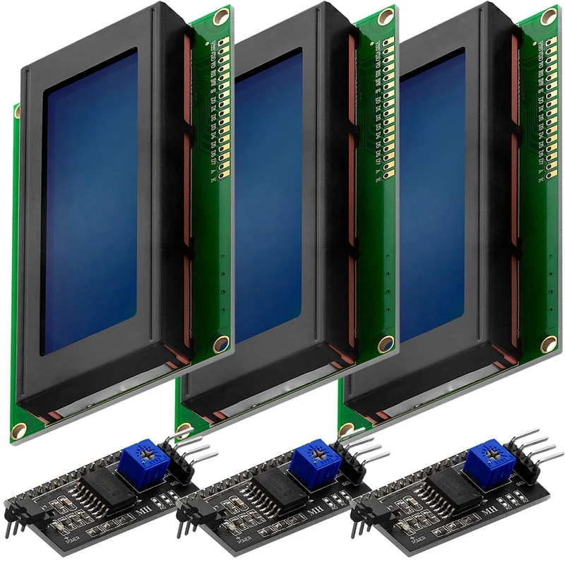 HD44780 2004 LCD Ekranas Pluoštas 4 X 20 Simbolių Su I2C Sąsaja Arduino