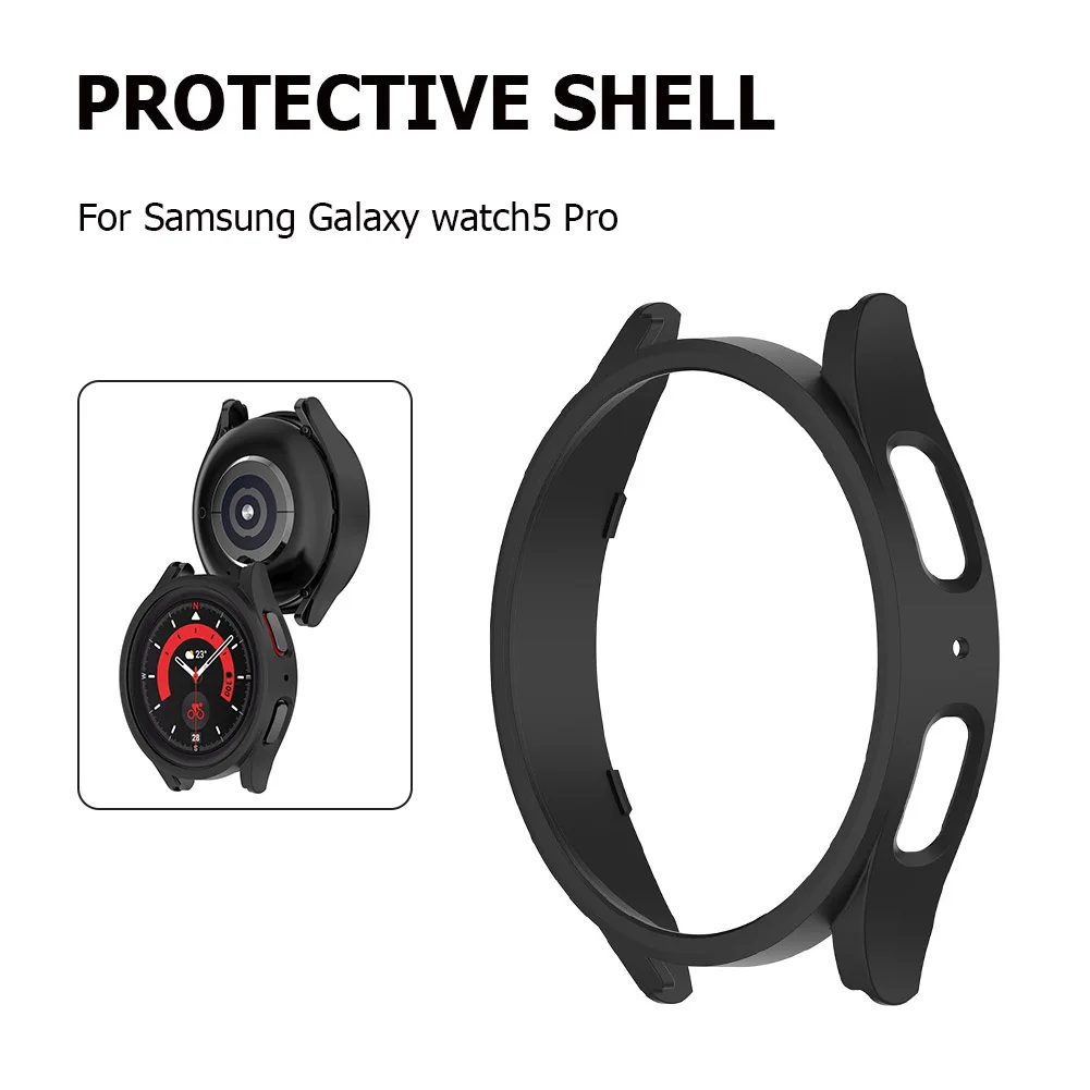 Smart Žiūrėti Screen Protector Atveju Dulkėms Priedai Galaxy Watch5 Pro 45mm, Anti-scratch Smart Žiūrėti apsauginis Rėmas