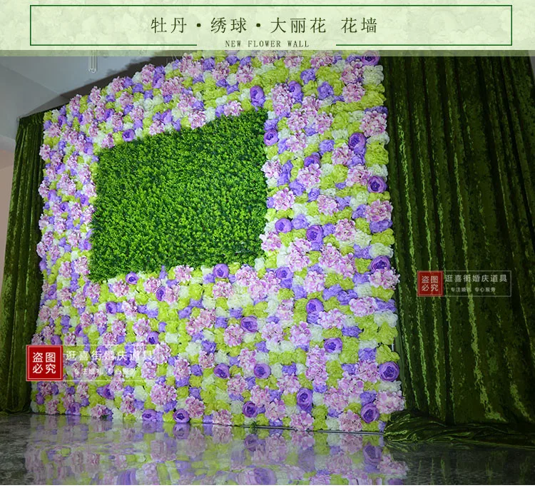 Nemokamas Pristatymas tik EMS Kelių Spalvų Dirbtinio šilko rožė gėlių sienos vestuvių fone, vejos/ramstis gėlių vidaus rinkos apdaila
