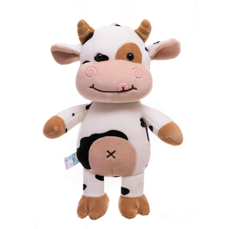 2020 Naujas Mielas Gyvūnų, Animacinių Filmų Karvių Įdaryti Pliušinis Žaislas Kawaii Galvijų Patogus Minkštas Žaislas Vaikams, Gimtadienio Dovana, Kalėdų Dovana