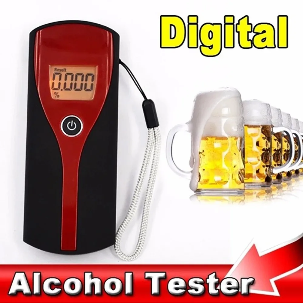 Plastikiniai Greitą Atsakymą ir Vėl Breathalyzer Universalus Profesionalus Skaitmeninis LCD Ekranas Alkoholio Kvapą Įspėjimo Kvėpavimas Testeris Nuotrauka 0 