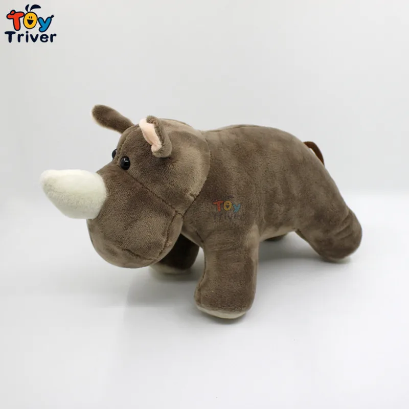 Kawaii Laukinių Rhino Hippo Pliušiniai Žaislai Iškamšos Lėlė, Vaikams, Vaikams, Kūdikių Studentų Gimtadienio Dovanos Kambaryje Namų Dekoro