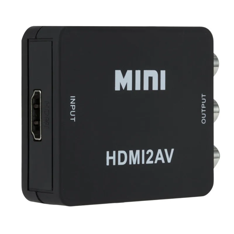 HDMI, AV-converter HDMI AV HD konvertavimo linija 1080p HDMI RCA hdmi2av Nuotrauka 0 