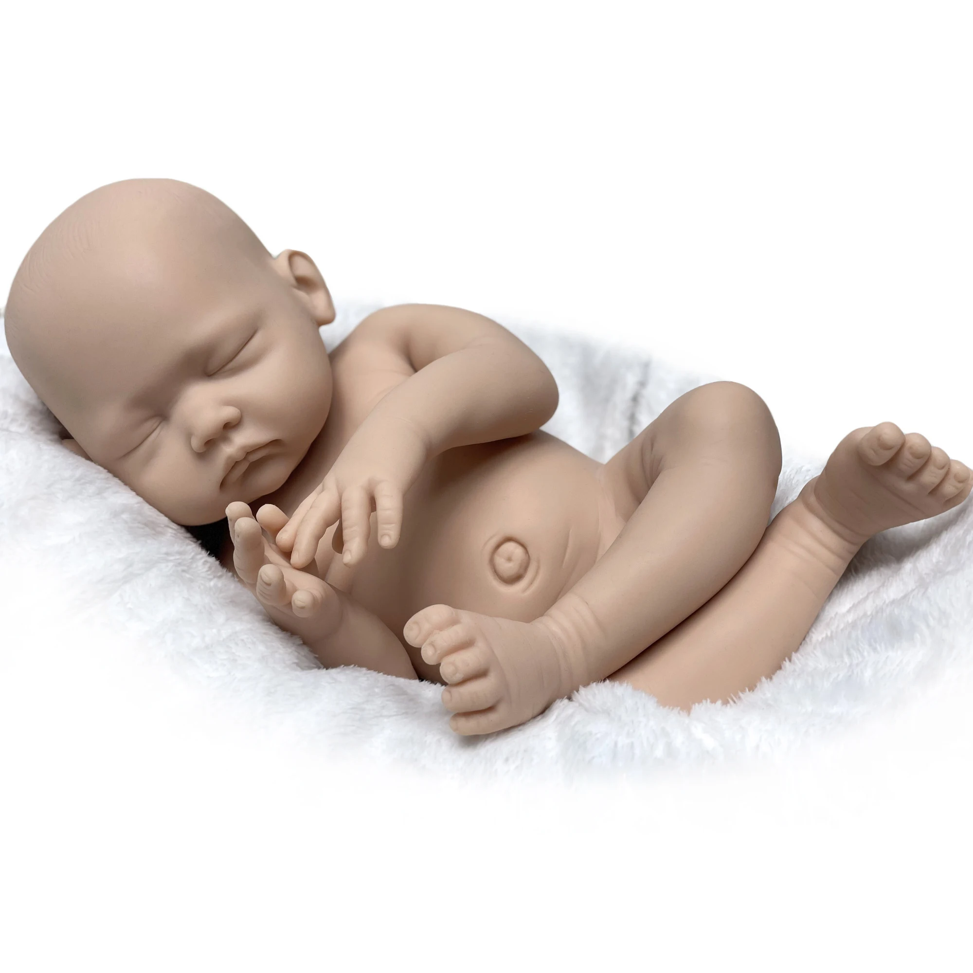 ACESTAR 18 Cm 45cm viso Kūno Platinos Silikono Reborn Baby Lėlės Mergaitėms Rinkinys Unpainted Miega Naujagimių Tikroviška Nekilnojamojo Reborns