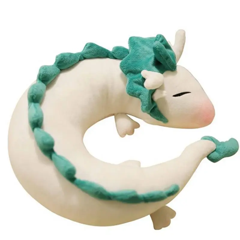 28cm Karšto Ghibli Hayao Miyazaki Anime Pliušinis Žaislas Energingiems Toli Haku Cute Lėlės Įdaryti Pliušinis Žaislas U-Formos Kaklo Pagalvė Kalėdų Dovana