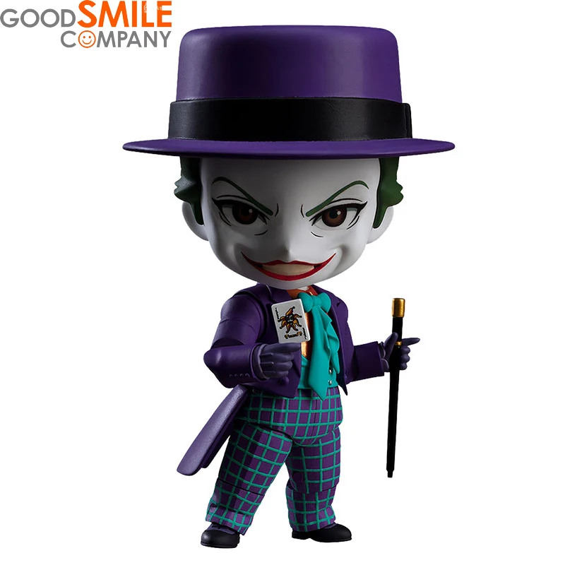 Originalus Gera Šypsena Nendoroid TGS 1695 Betmenas Joker 1989 Q Ver. Kawaii Anime Pav Modelis Veiksmų Skaičius, Kalėdų Vaikams, Žaislų, Dovanų