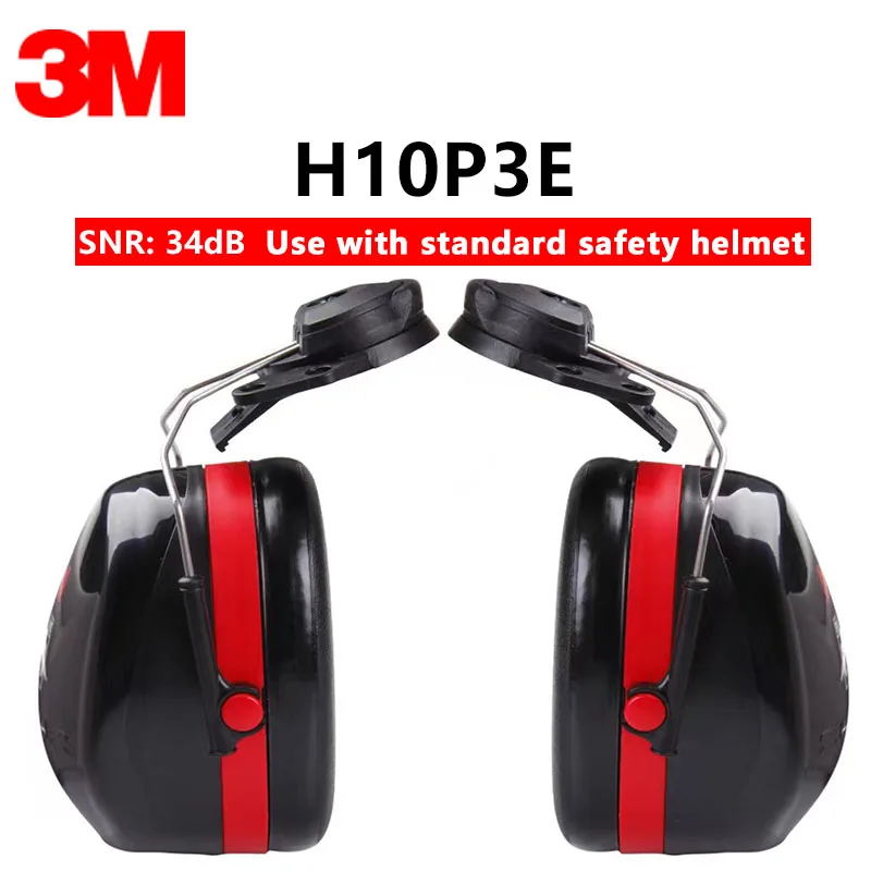 3M H10P3E Earmuffs Optime Earmuffs Klausos Apsaugos Anti-triukšmo Klausos apsaugos priemonių Vairuotojams/Darbuotojų