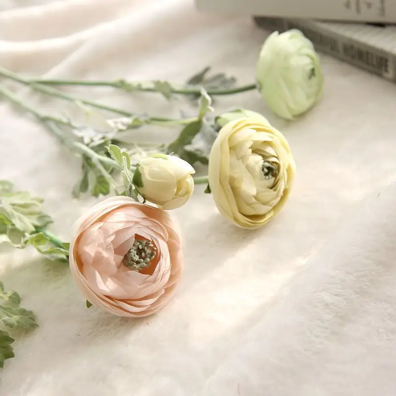 3pcs/daug Elegantiškas Rožių Liancha Lu Modeliavimas Gėlių Vestuvių Šilko Gėlių Namų Baldų Apdailos