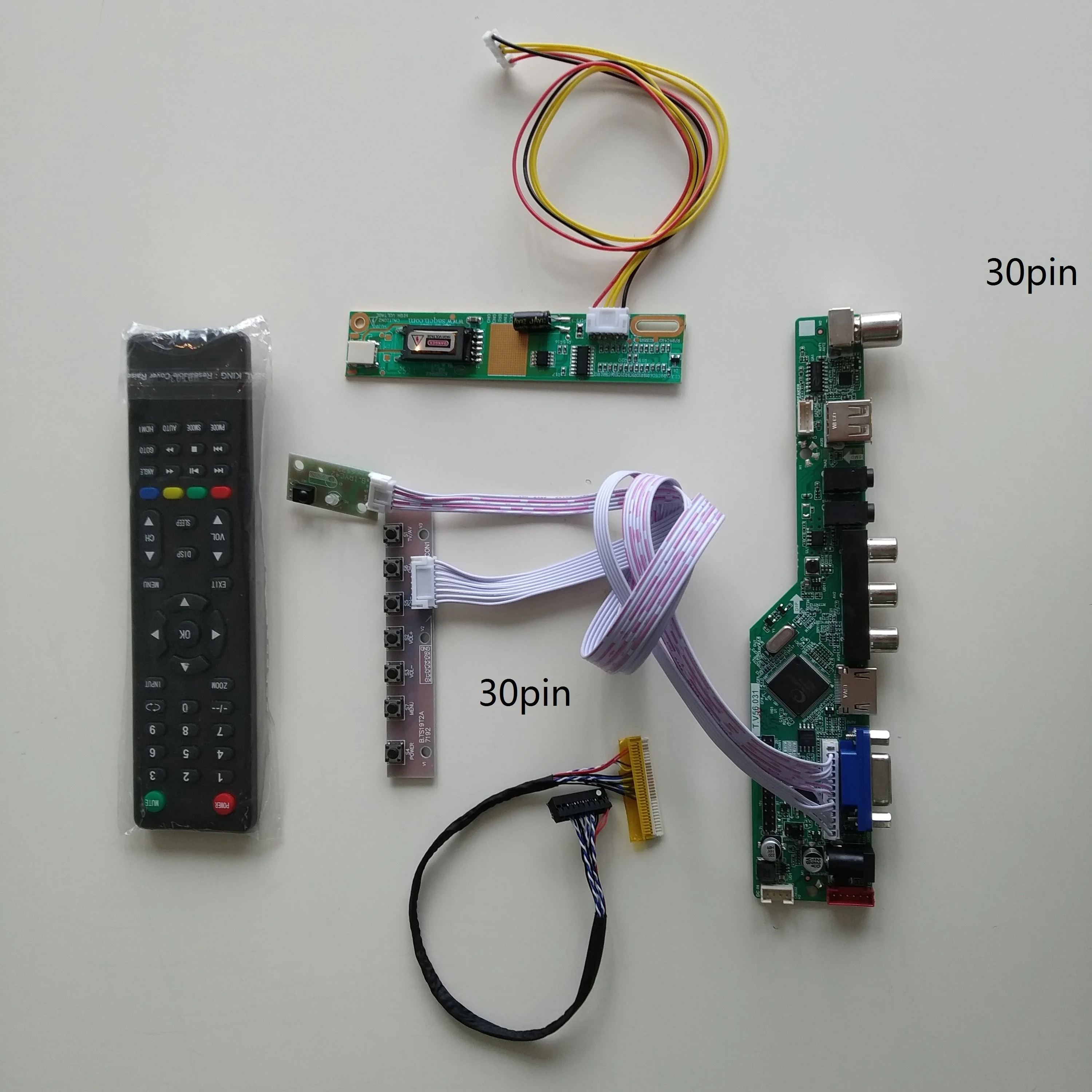 VGA AUDIO AV TV HDMI-USB LCD LED 1 CCFL lempos Kontrolierius 