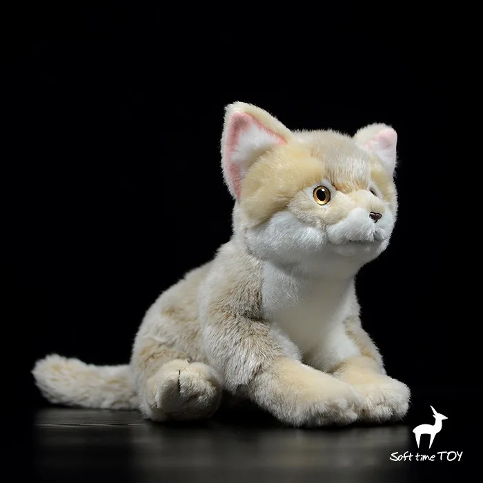 Mielas Žaislai, Minkšti Retų Smėlio Kopos Cat Dolls Realiame Gyvenime Pliušinis Modelio Metu Laukinių Gyvūnų Įdaryti Žaislas Parduotuvės