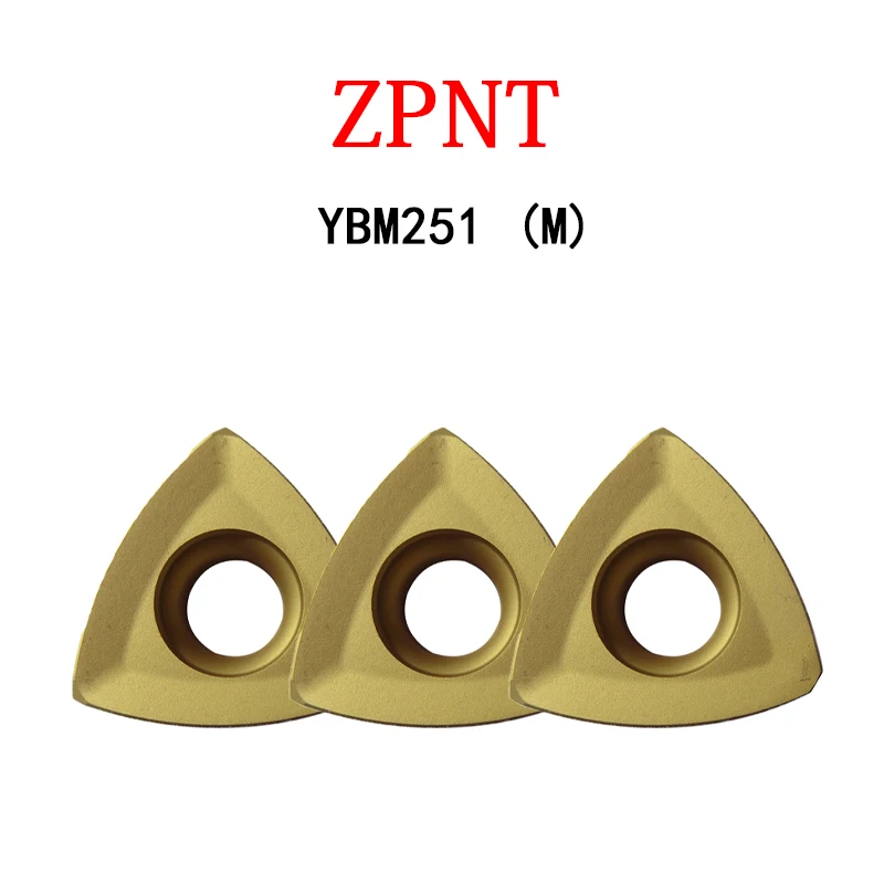 Originalus Įdėklai ZPNT ZPNT2204CY ZPNT2204CY(R20) YBM251 Aukštos Kokybės CNC Frezavimo Peiliai Perdirbimas, Nerūdijančio Plieno Tekinimo Staklės