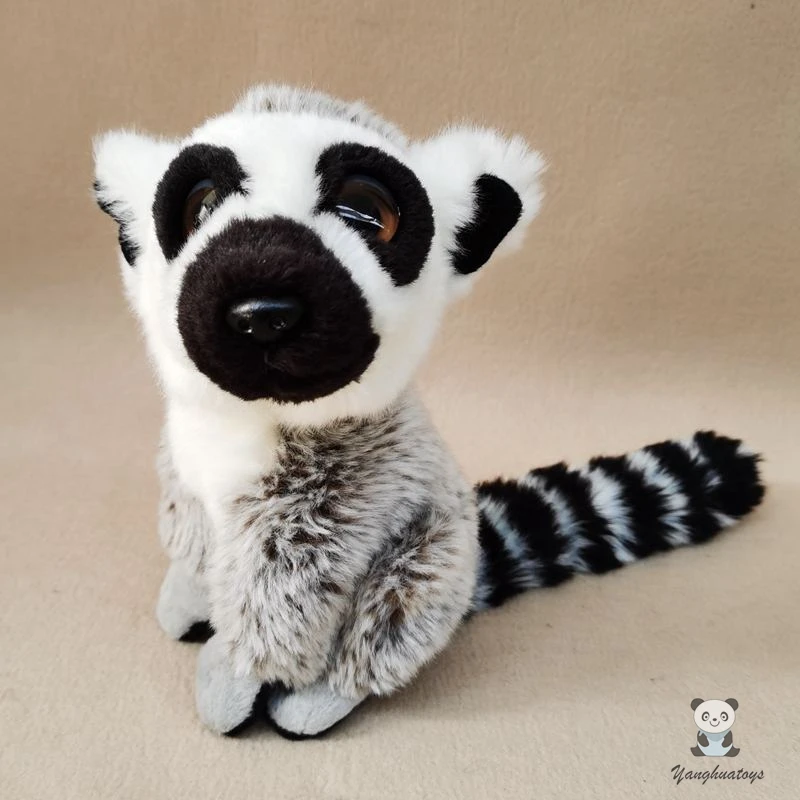 Minkštas Įdaryti Žaislas Pliušinis Mielas didelėmis akimis Lemur Lėlės Lobely Vaikai Atostogų Dovanos Moterims