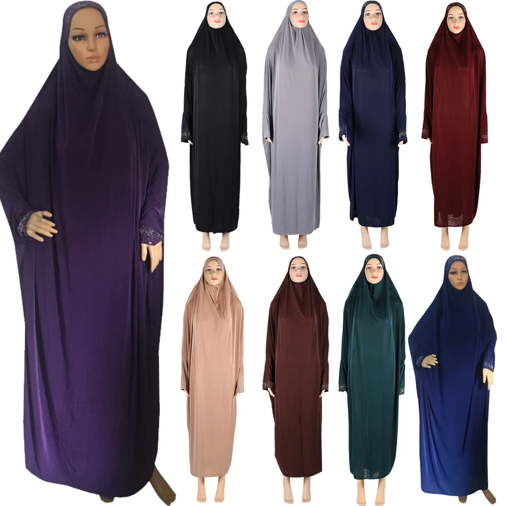 Musulmonų Abaja Moterų Hijab Malda Suknelė Islamo Orinės Jilbab Ilgai Khimar Kaftan Skraiste Arabų Prarasti Artimųjų Rytų