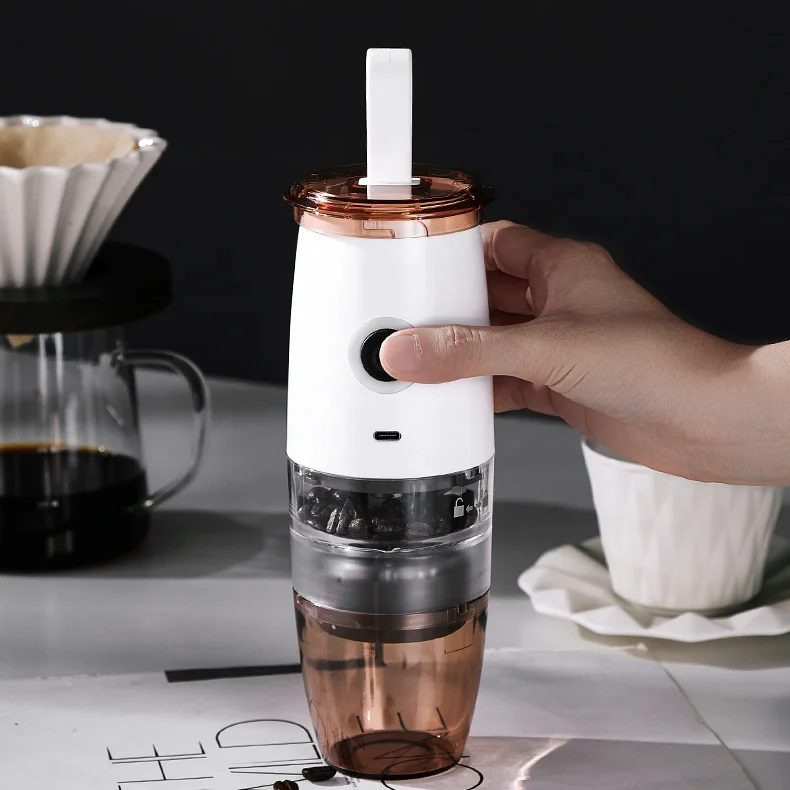 Naujas Atvykimo 2in1 Elektrinė kavos malimo nešiojamų kavos malūnėlis mini kavos malūnėlis Nuotrauka 1 