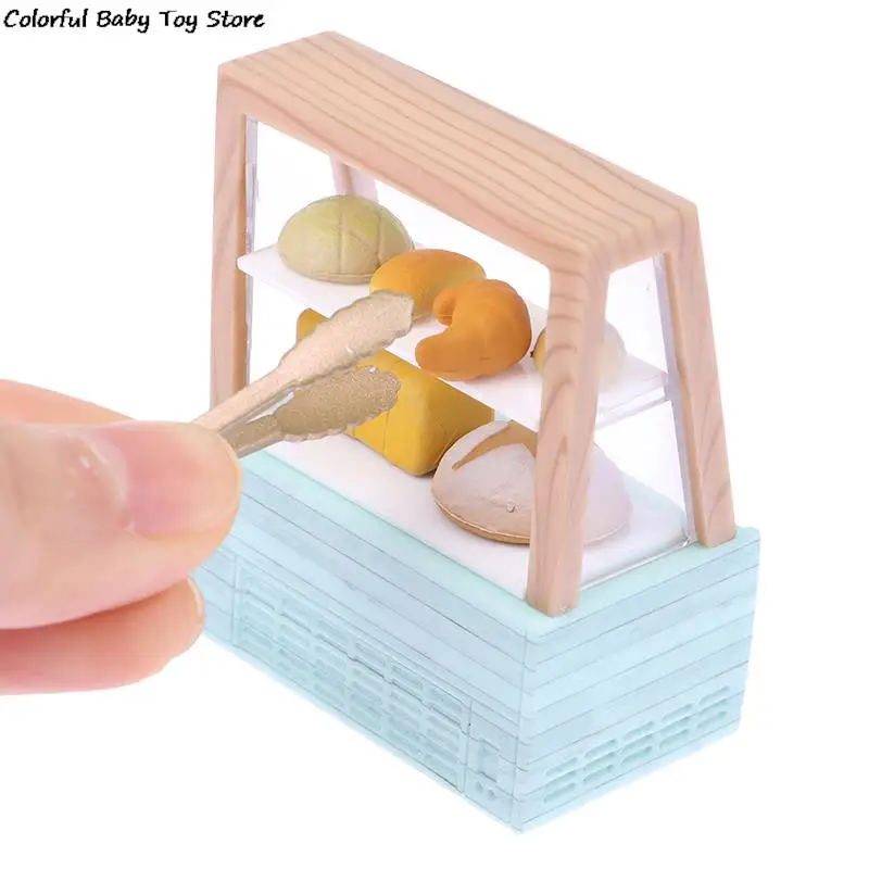 Miniatiūriniai Lėlių Modeliavimas Duona Kabinetas Kanto Virimo Modelis Virtuvės Puošmena, Aksesuarai, Žaislai Nuotrauka 2 