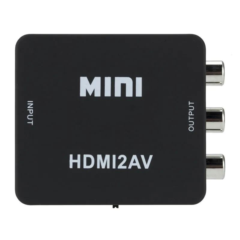 HDMI, AV-converter HDMI AV HD konvertavimo linija 1080p HDMI RCA hdmi2av Nuotrauka 2 