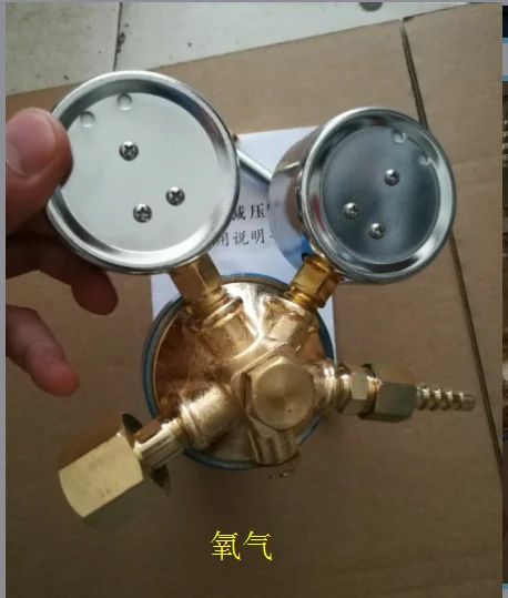 Linhai Dahua deguonies slėgio reduktoriaus vožtuvą YQY-07 vario deguonies cilindrų be alyvos slėgio daviklis 2.5 mpa/25mpa Nuotrauka 4 
