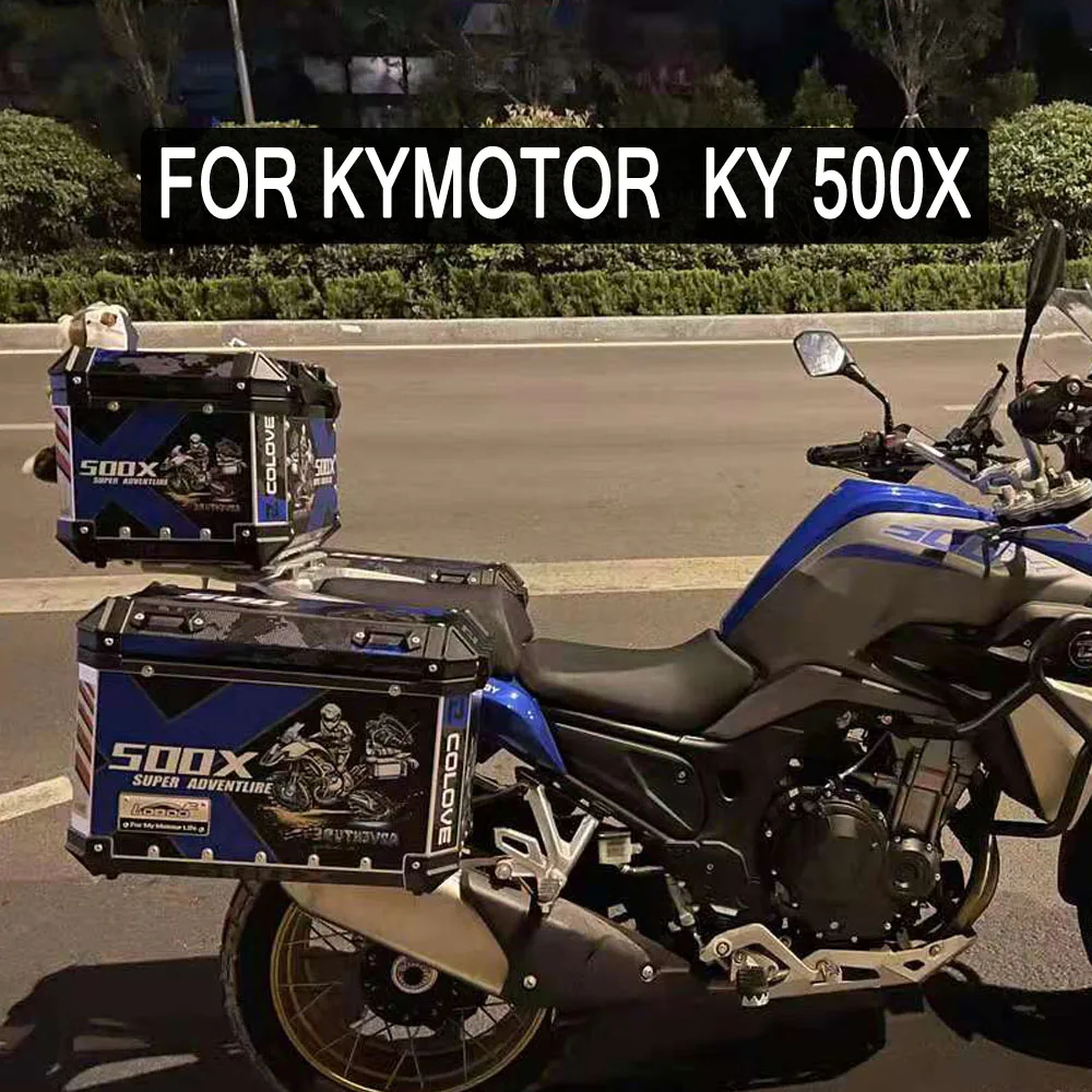 Motociklų Aliuminio Dėžės Atvejų, šviesą Atspindintys Lipdukai, Lipdukas, Skirtas KYMOTOR KY500X KY500 X 500 X 500X