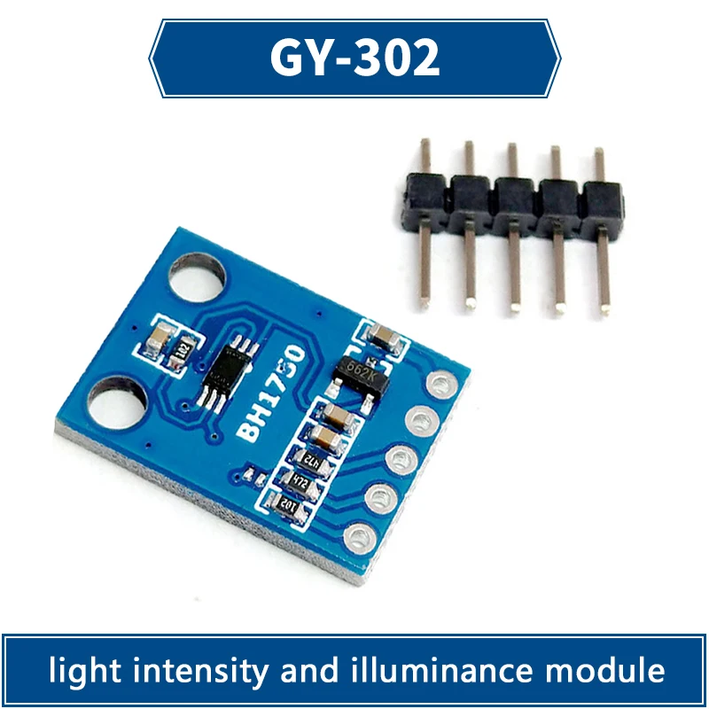 GY-302 BH1750 šviesos intensyvumas ir apšvietimo modulis Nuotrauka 0 
